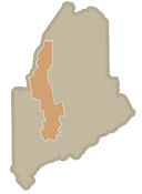 kennebec & moose river valley region