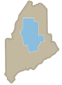 the maine highlands region