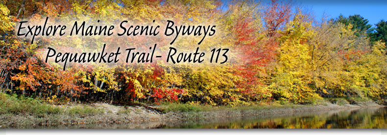 Pequawket Trail Scenic Byway - State Route 113 - Saco River by Eric Jalbert